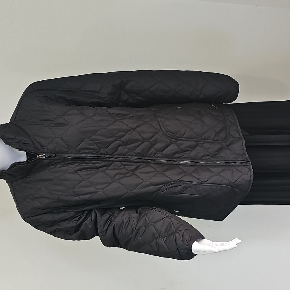 Eddie Bauer Women's Year Round Quilted Field Jacket Black Size Large - Picture 8 of 12